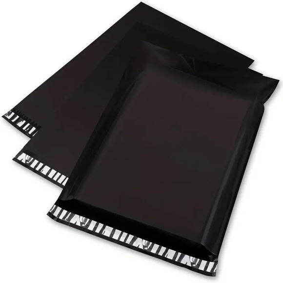 100 19x14.5" Poly Mailers Black Polybags Shipping Mailing Envelope Mailer Bags - Picture 2 of 4